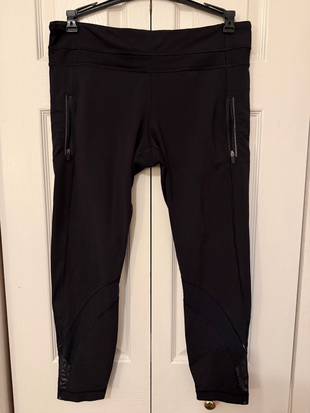 Lululemon athletica Black Leggings with Zip Pockets